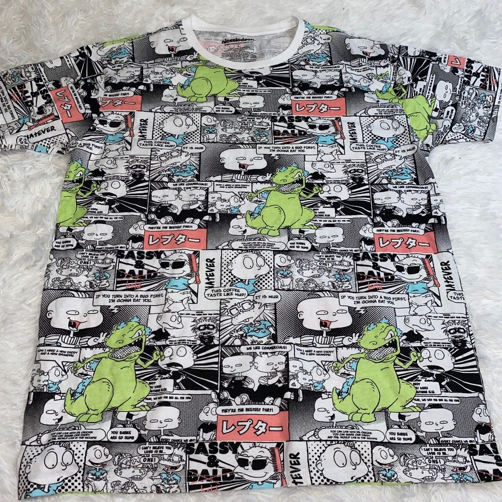Rugrats Comic Strip Nickelodeon Shirt - Picture 1 of 4